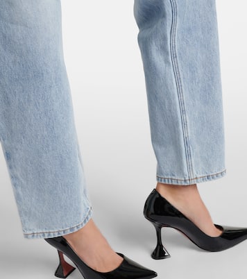 Crystal-embellished straight jeans | Area