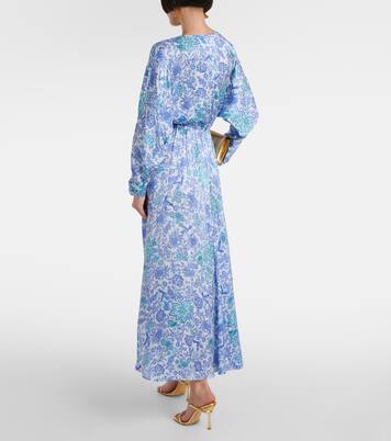 Robe midi imprimée | Poupette St Barth