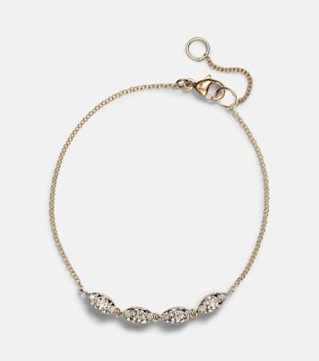 Muse 10kt gold bracelet with diamonds | Stone and Strand