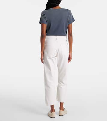 Jean droit 90s Crop à taille mi-haute | Agolde