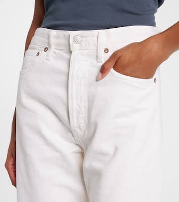 Jean droit 90s Crop à taille mi-haute | Agolde