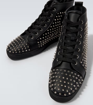Louis Spikes leather sneakers | Christian Louboutin