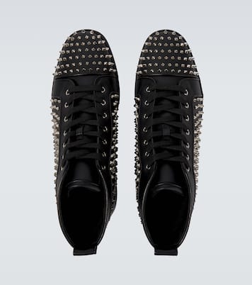 Louis Spikes leather sneakers | Christian Louboutin