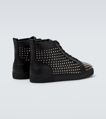 Louis Spikes leather sneakers | Christian Louboutin