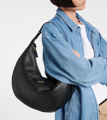 Schultertasche Arque Large aus Leder | Prada