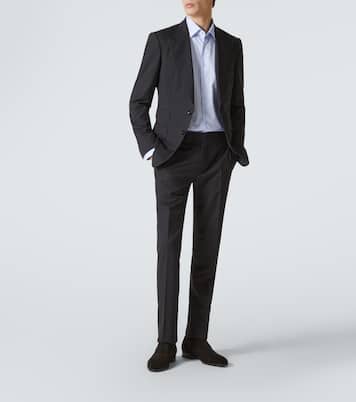 City II suede Derby shoes | John Lobb