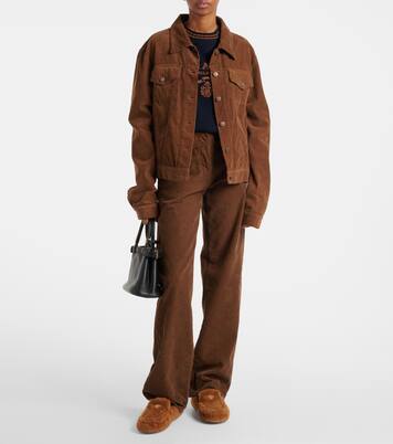 Mokassins aus Shearling | Prada