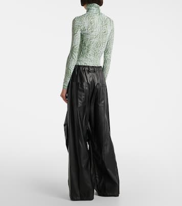 Bedruckter Body aus Jersey | MM6 Maison Margiela