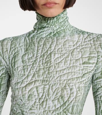 Bedruckter Body aus Jersey | MM6 Maison Margiela