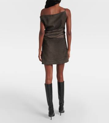 Dumella one-shoulder minidress | Acne Studios