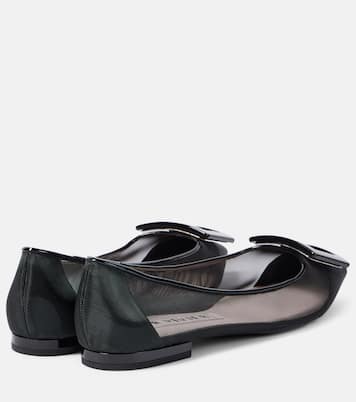 Gommettine mesh ballet flats | Roger Vivier