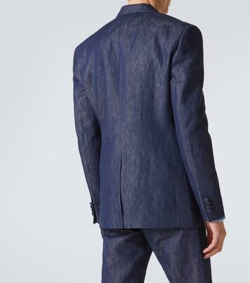 Cotton and linen blazer | Gabriela Hearst