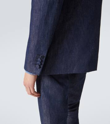 Cotton and linen blazer | Gabriela Hearst