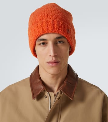 Vermillion Wind cashmere beanie | God's True Cashmere