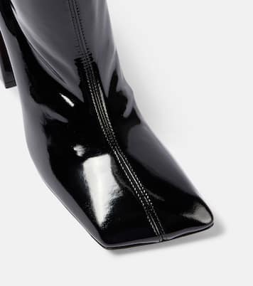 Stivaletti Marine 95 in latex  | Amina Muaddi