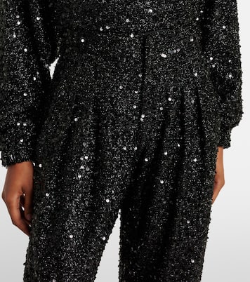 Weite Hose Aras mit Pailletten | Isabel Marant