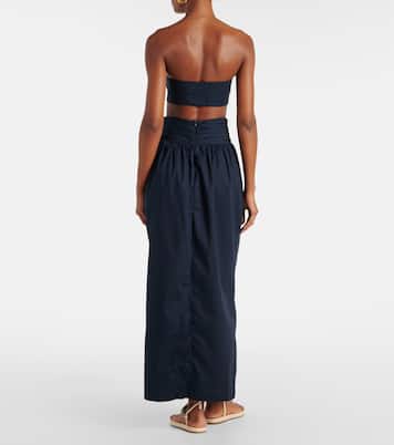 Maxirock aus Baumwolle | Adriana Degreas