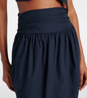 Maxirock aus Baumwolle | Adriana Degreas