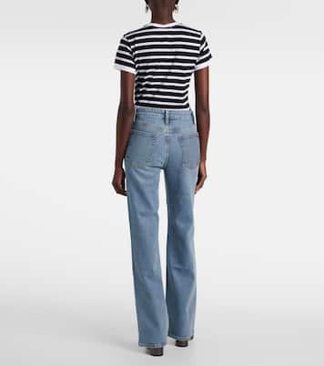 High-Rise Flared Jeans Arrow | Frame