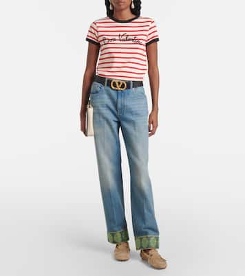 Plaster Caster VLogo suede driving shoes | Valentino Garavani