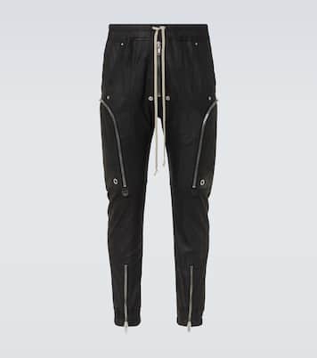 Cargohose Bauhaus aus Leder | Rick Owens