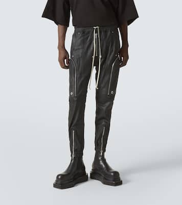 Cargohose Bauhaus aus Leder | Rick Owens
