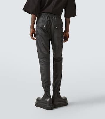 Cargohose Bauhaus aus Leder | Rick Owens