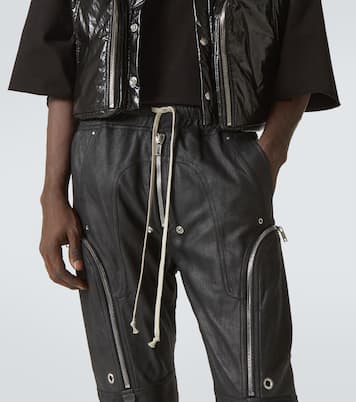 Cargohose Bauhaus aus Leder | Rick Owens