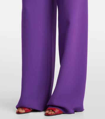 Weite Hose aus Cady Couture | Valentino