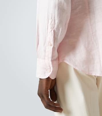 Linen Oxford shirt | Fedeli