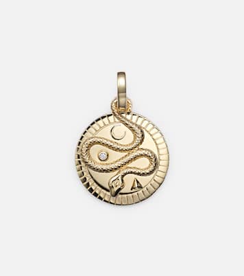 Wholeness Medium pendant with diamonds | FoundRae