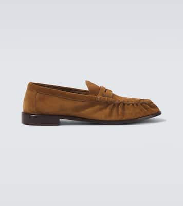 Loafers Le Loafer aus Veloursleder | Saint Laurent