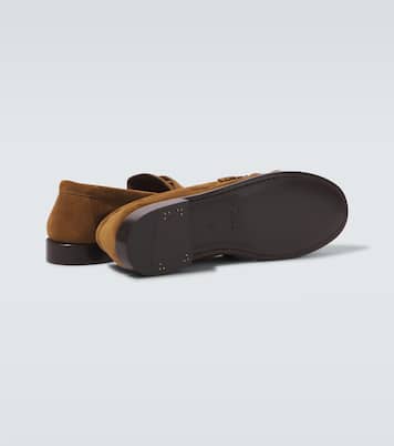 Loafers Le Loafer aus Veloursleder | Saint Laurent