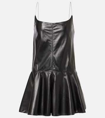 Slip leather romper | Alaïa