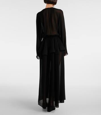 Peplum midi dress | Alaïa