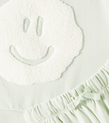 Baby cotton sweatshirt and sweatpants set | Molo