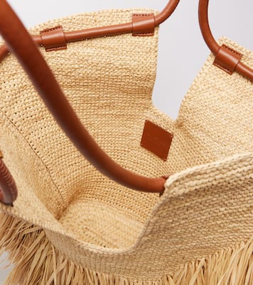 Goldentime Medium raffia tote bag | Zimmermann