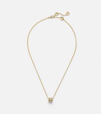 B.zero1 18kt gold pendant necklace with diamonds | Bvlgari