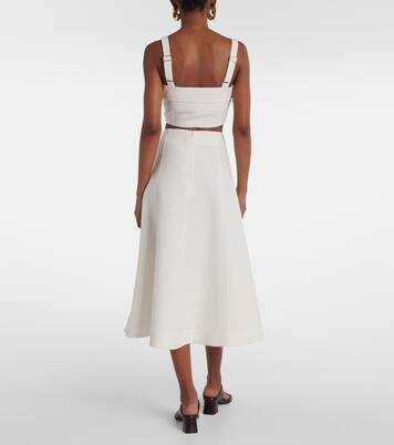 Midirock Fellini aus Jacquard | Veronica Beard