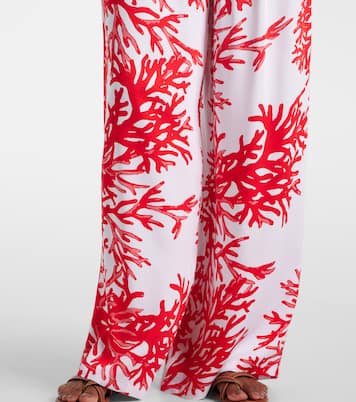 Naomi printed strapless jumpsuit | Melissa Odabash