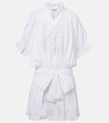 Robe brodée en coton | Juliet Dunn
