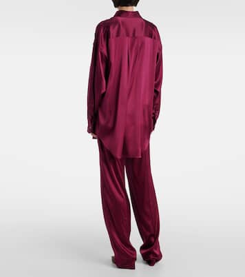 Silk-blend satin shirt | Tom Ford