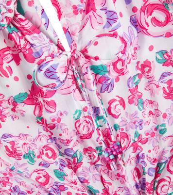 Belene floral playsuit | Poupette St Barth Kids
