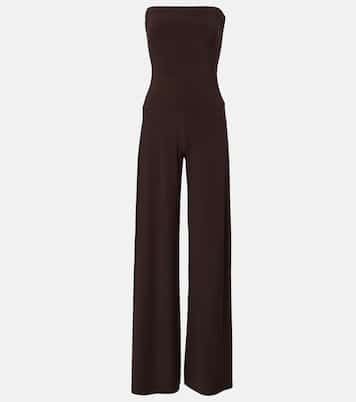 Strapless jersey jumpsuit | Norma Kamali