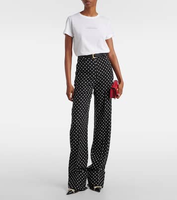 Camiseta Chez Valentino de jersey de algodón | Valentino