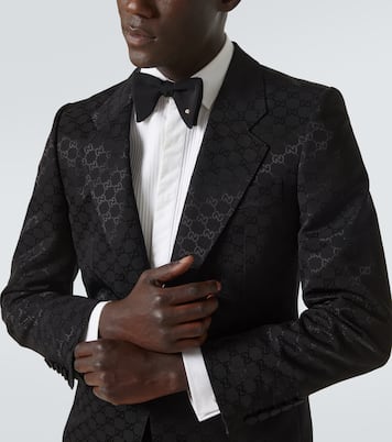 Silk crêpe bow tie | Gucci