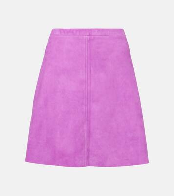 Mila suede miniskirt | Stouls
