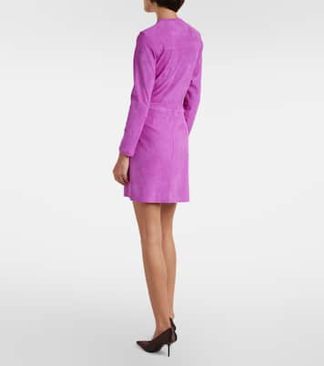 Mila suede miniskirt | Stouls