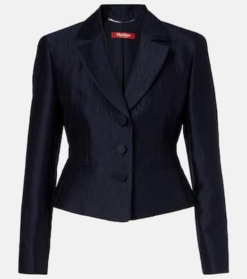 Blazer Piera aus einem Baumwollgemisch | Max Mara