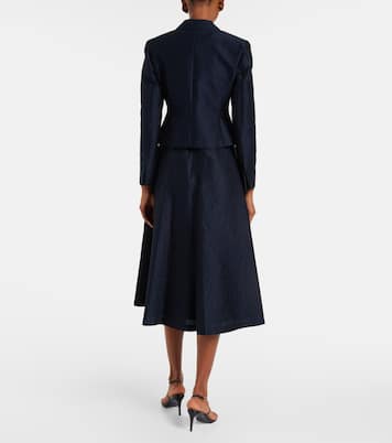 Blazer Piera aus einem Baumwollgemisch | Max Mara